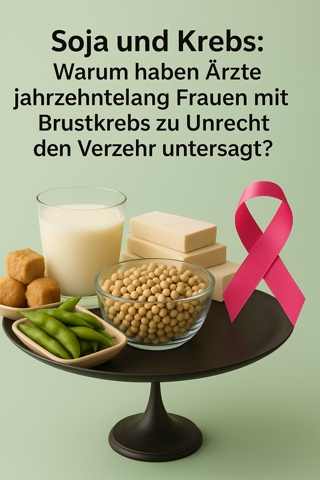 Soja und Krebs: Warum haben Ärzte jahrzehntelang Frauen mit Brustkrebs zu Unrecht den Verzehr untersagt?