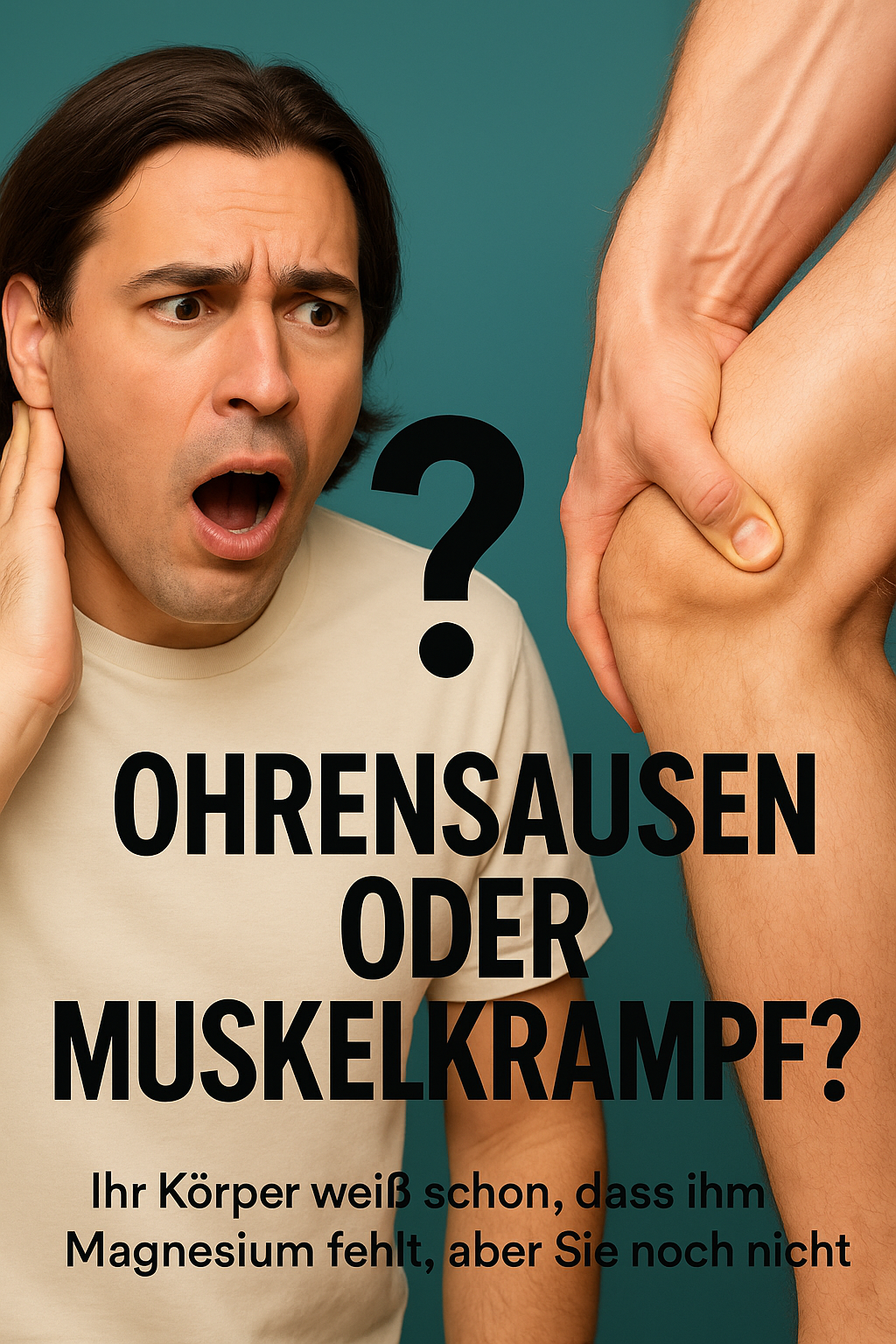 Ihr Körper weiß schon, dass ihm Magnesium fehlt, aber Sie noch nicht