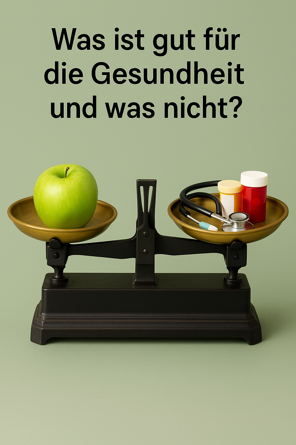 Was ist gut für die Gesundheit und was nicht?