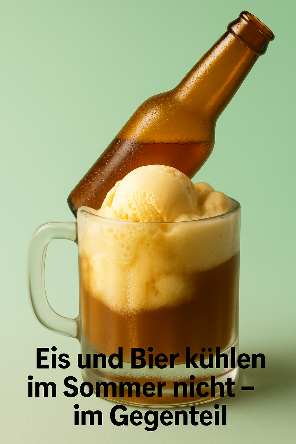 Eis und Bier kühlen im Sommer nicht – im Gegenteil!