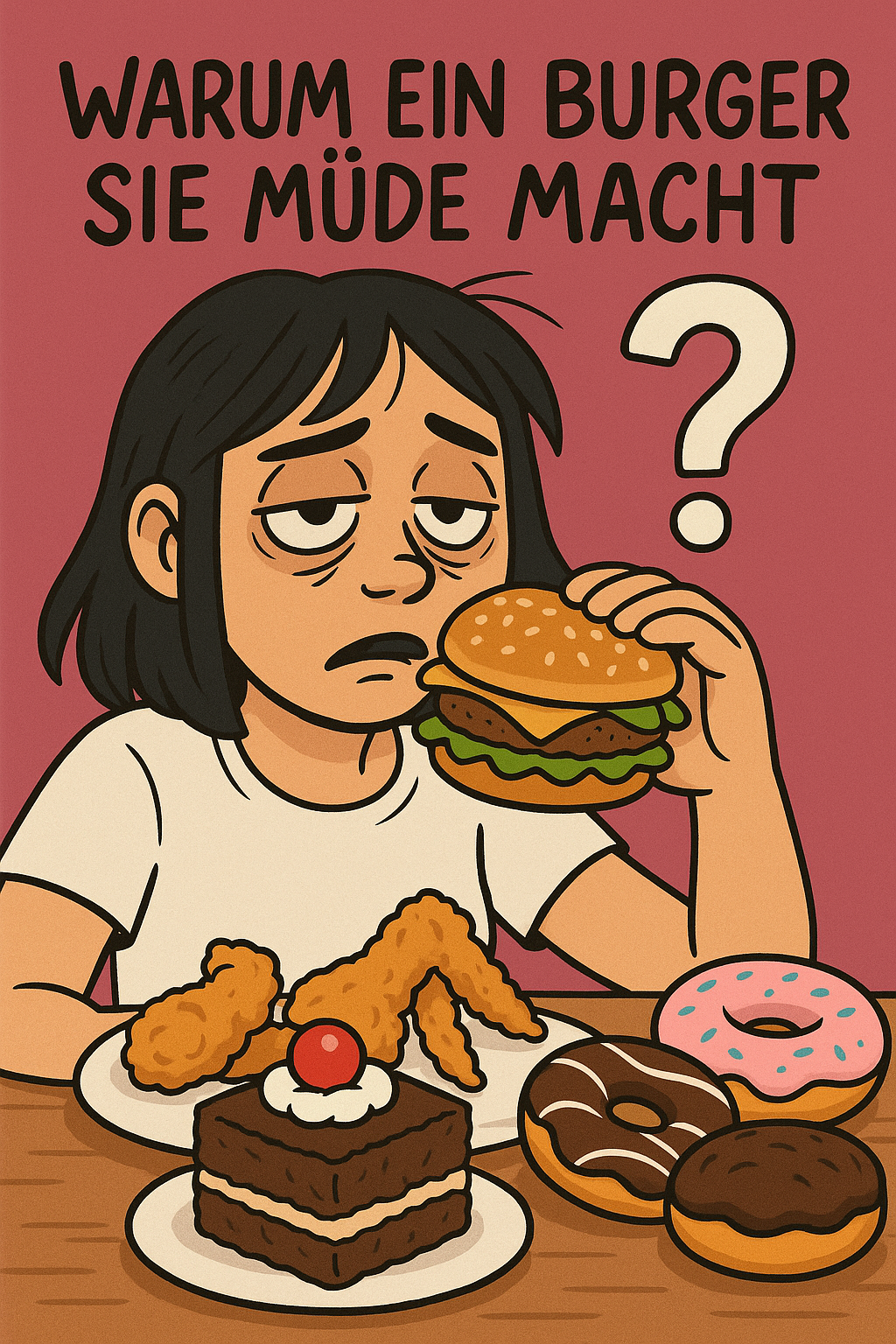 Warum sorgt ein Hamburger dafür, dass wir früher ins Bett gehen?
