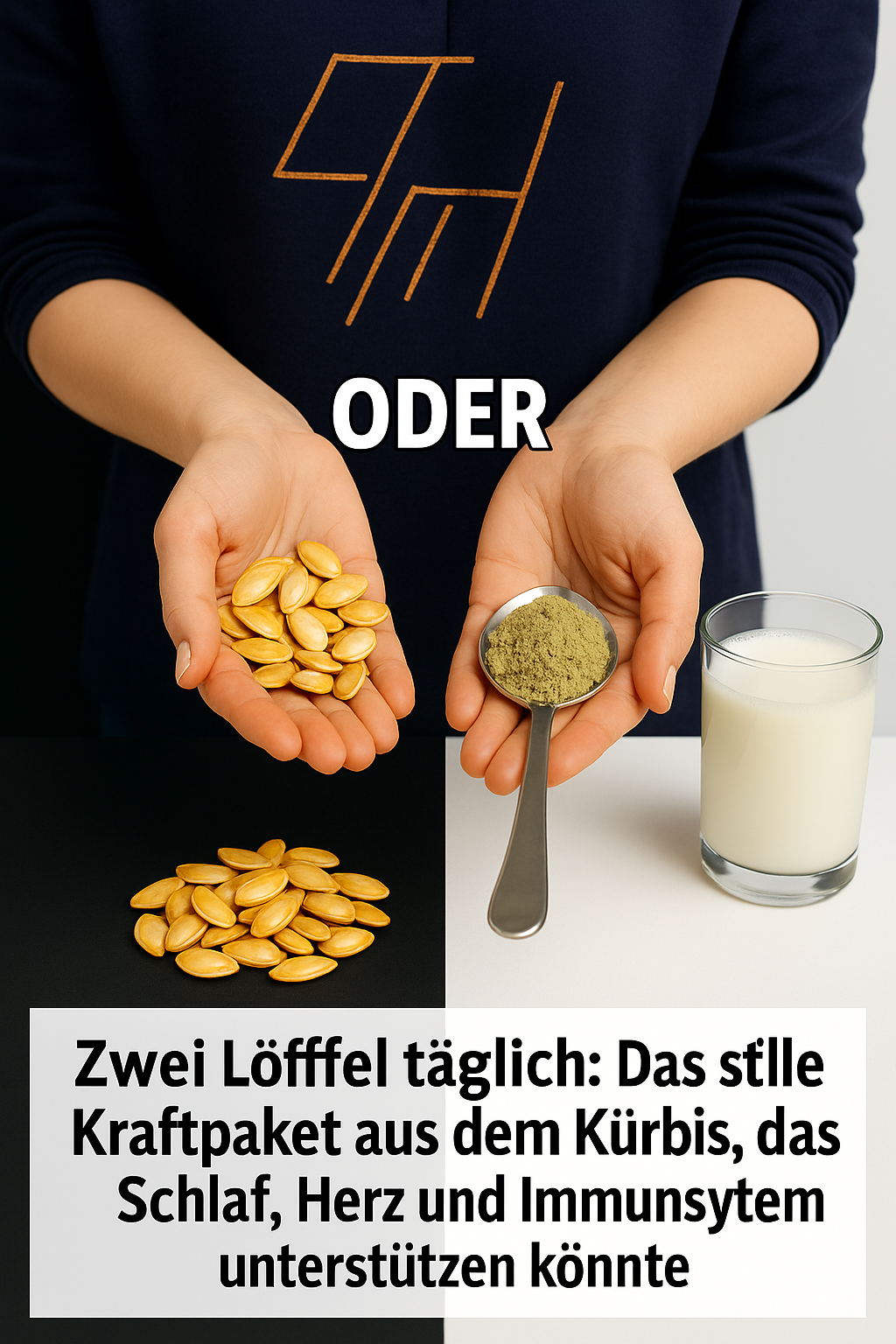 Zwei Löffel täglich: Das stille Kraftpaket aus dem Kürbis, das Schlaf, Herz und Immunsystem unterstützen könnte