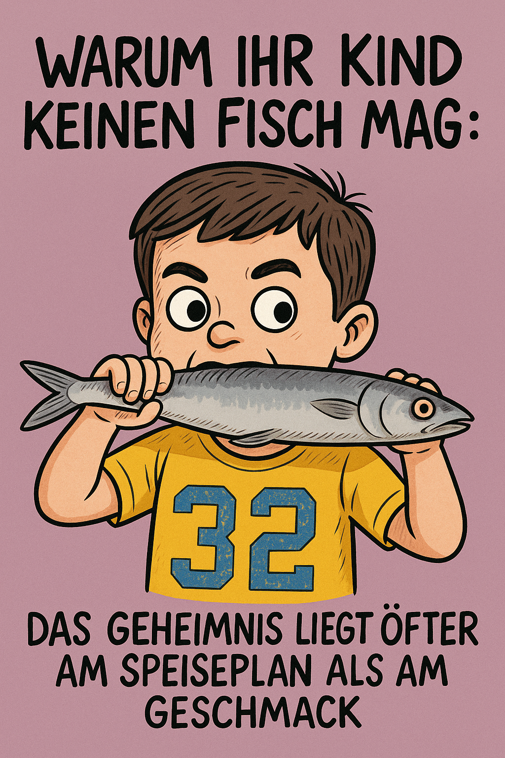 Warum Ihr Kind keinen Fisch mag: Das Geheimnis liegt öfter am Speiseplan als am Geschmack