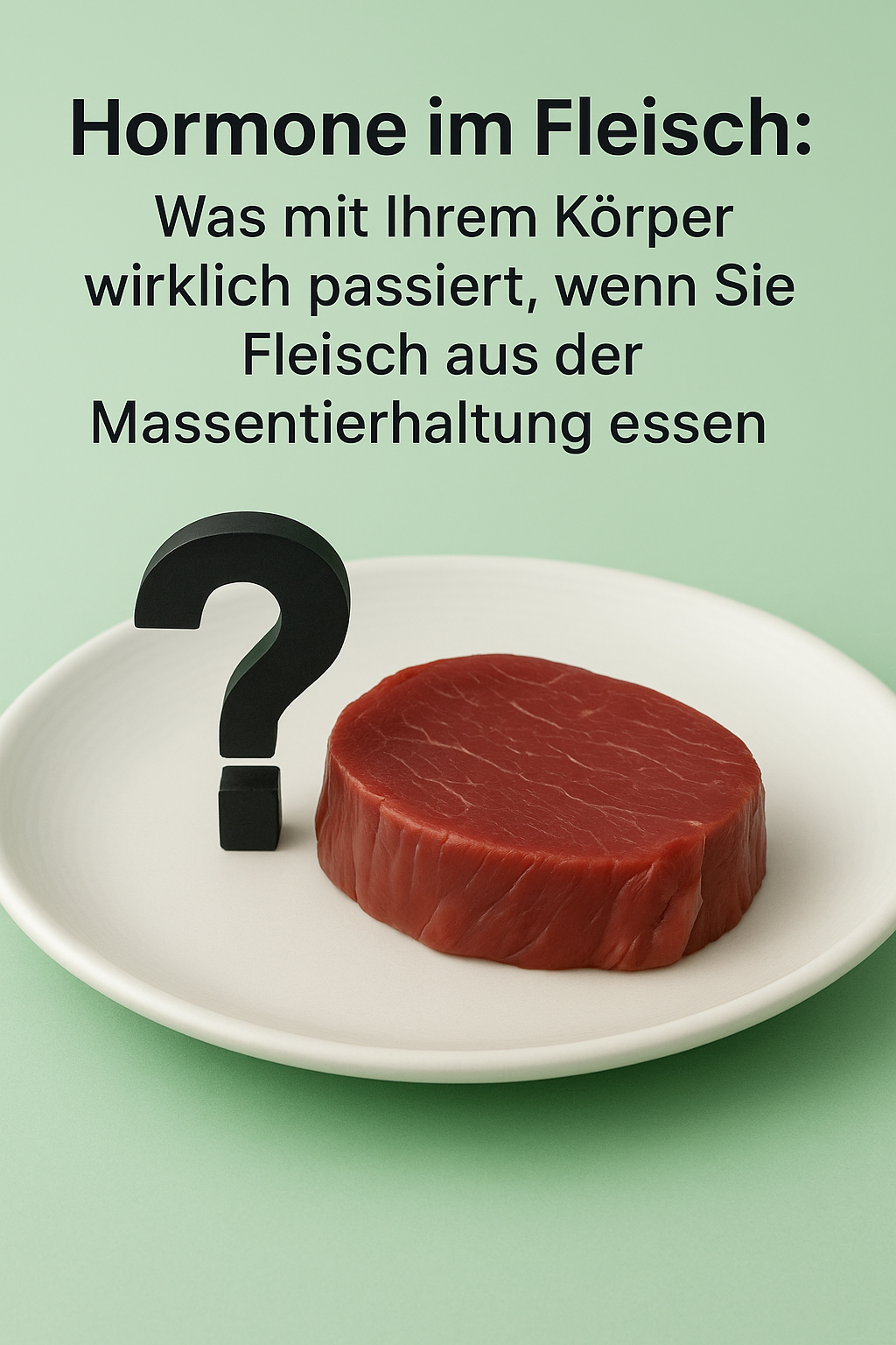 Hormone im Fleisch: Was mit Ihrem Körper wirklich passiert, wenn Sie Fleisch aus der Massentierhaltung essen