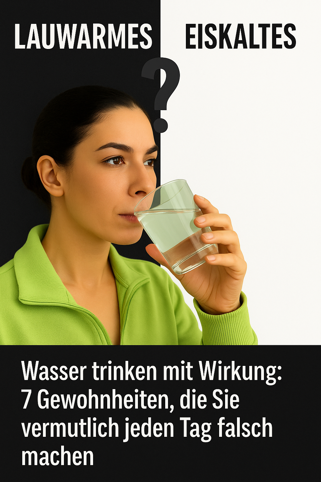 Wasser trinken mit Wirkung: 7 Gewohnheiten, die Sie vermutlich jeden Tag falsch machen