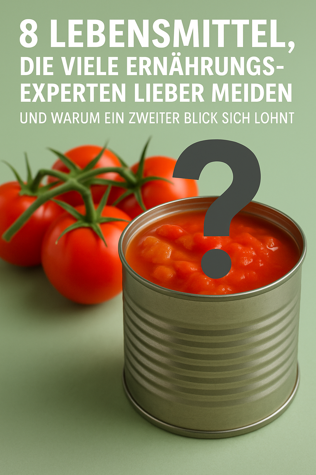 8 Lebensmittel, die viele Ernährungsexperten lieber meiden – und warum ein zweiter Blick sich lohnt