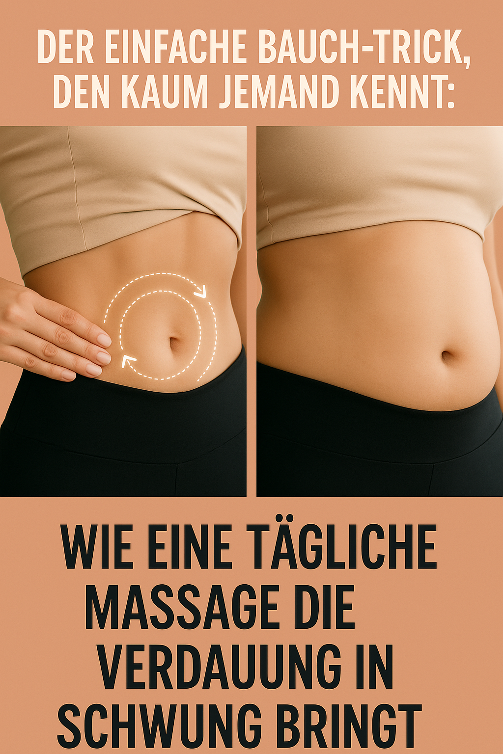 Der einfache Bauch-Trick, den kaum jemand kennt: Wie eine tägliche Massage die Verdauung in Schwung bringt
