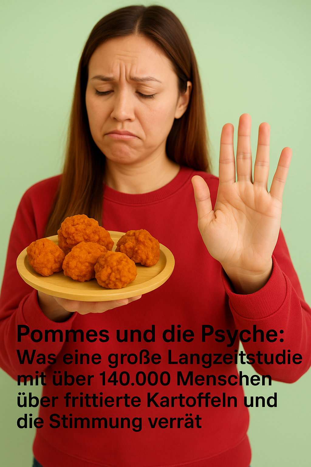 Pommes und die Psyche: Was eine große Langzeitstudie mit über 140.000 Menschen über frittierte Kartoffeln und die Stimmung verrät