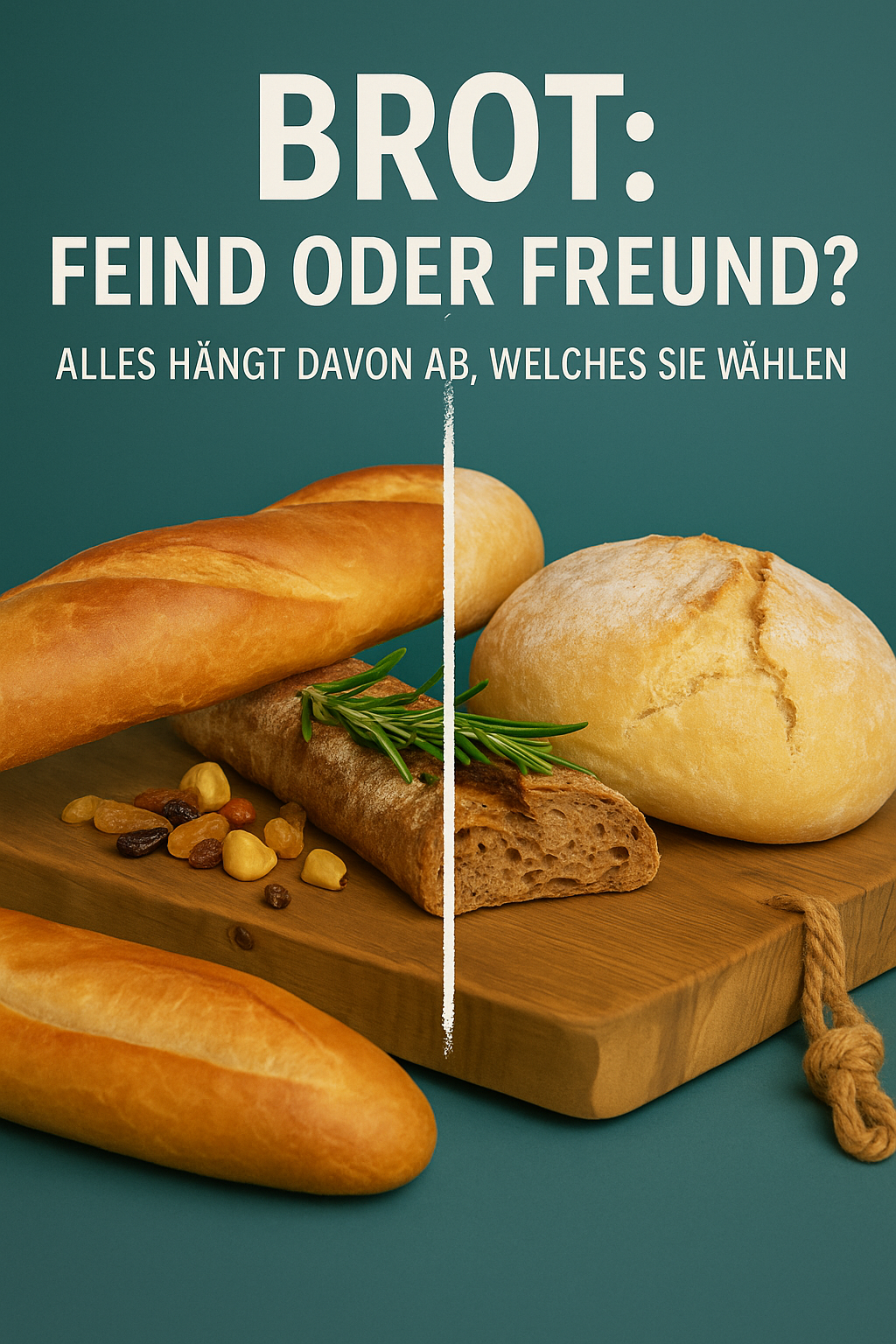 Brot: Feind oder Freund? Alles hängt davon ab, welches Sie wählen