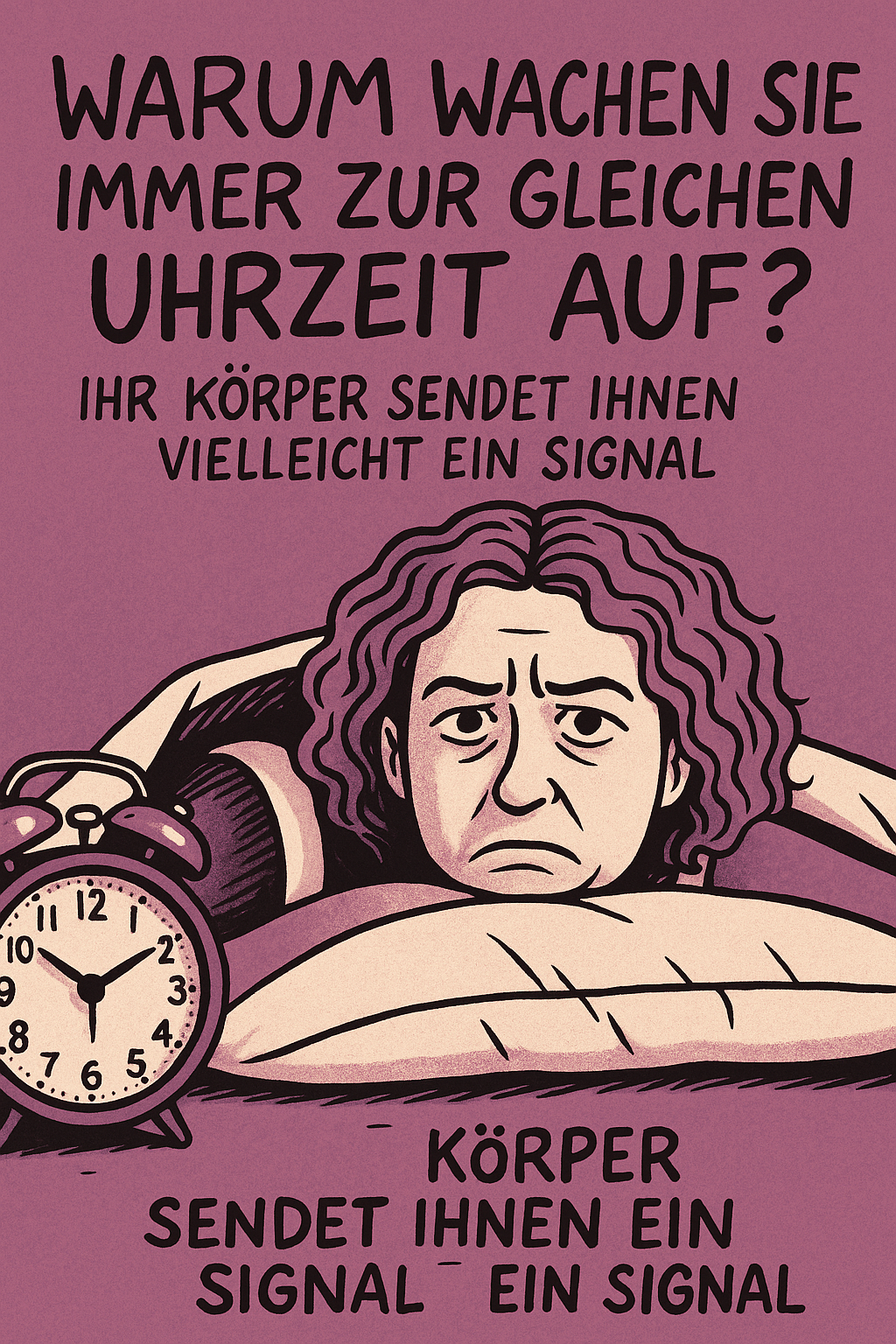 Warum wachen Sie immer zur gleichen Uhrzeit auf? Ihr Körper sendet Ihnen vielleicht ein Signal