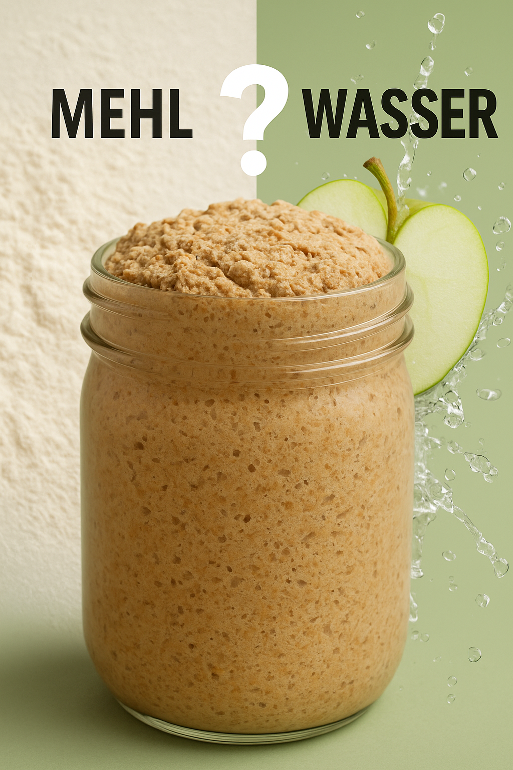 Mehl, Wasser und ein Apfel: So ziehen Sie Ihren eigenen Sauerteig heran, der Ihr Brot für immer verändern wird