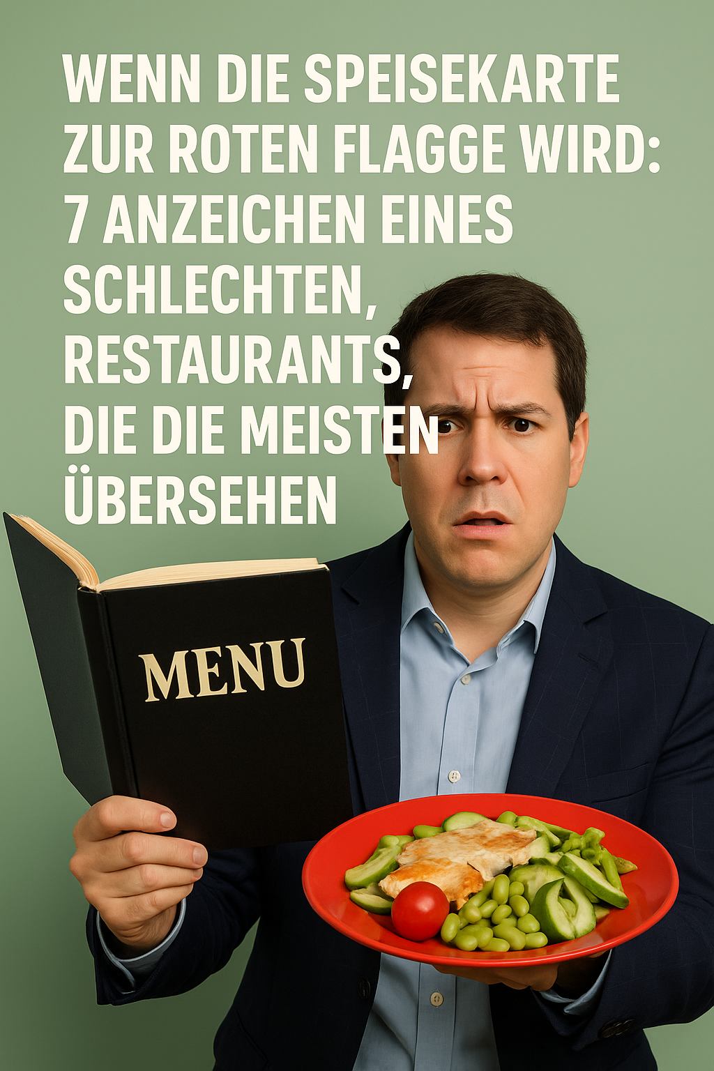 Wenn die Speisekarte zur roten Flagge wird: 7 Anzeichen eines schlechten Restaurants, die die meisten übersehen