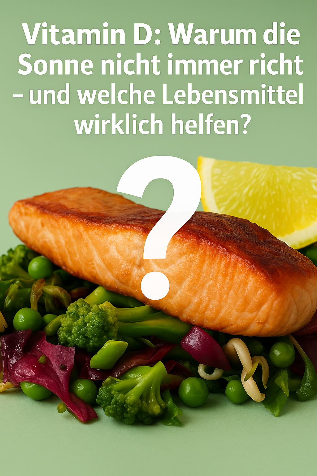 Vitamin D: Warum die Sonne nicht immer reicht – und welche Lebensmittel wirklich helfen