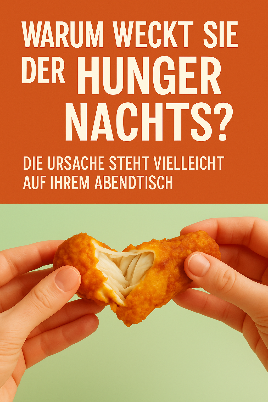 Warum Sie nachts der Hunger weckt? Die Ursache steht vielleicht auf Ihrem Abendtisch