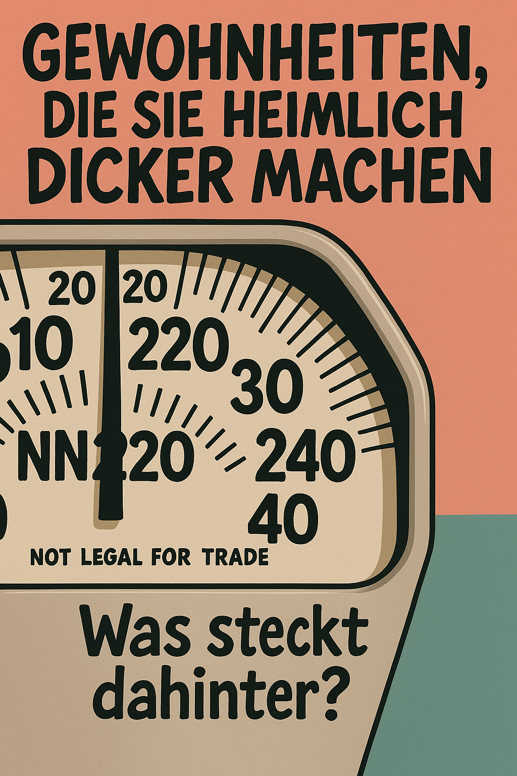 5 Gewohnheiten, die Sie heimlich dicker machen – und wie Sie sie loswerden