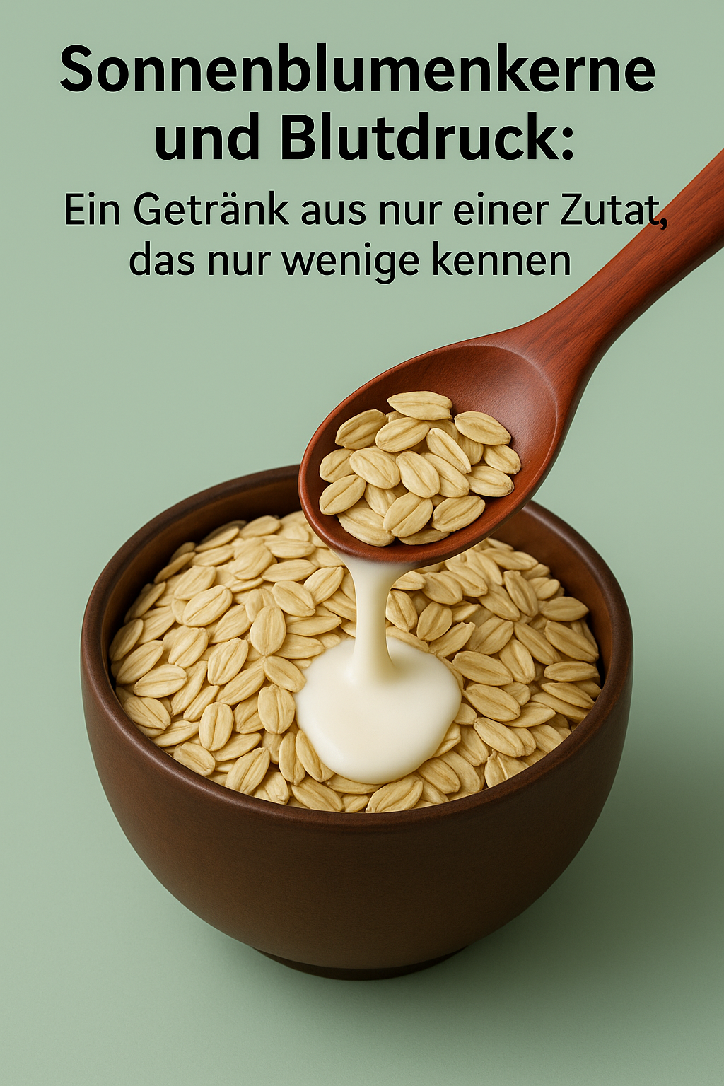Sonnenblumenkerne und Blutdruck: Ein Getränk aus nur einer Zutat, das nur wenige kennen