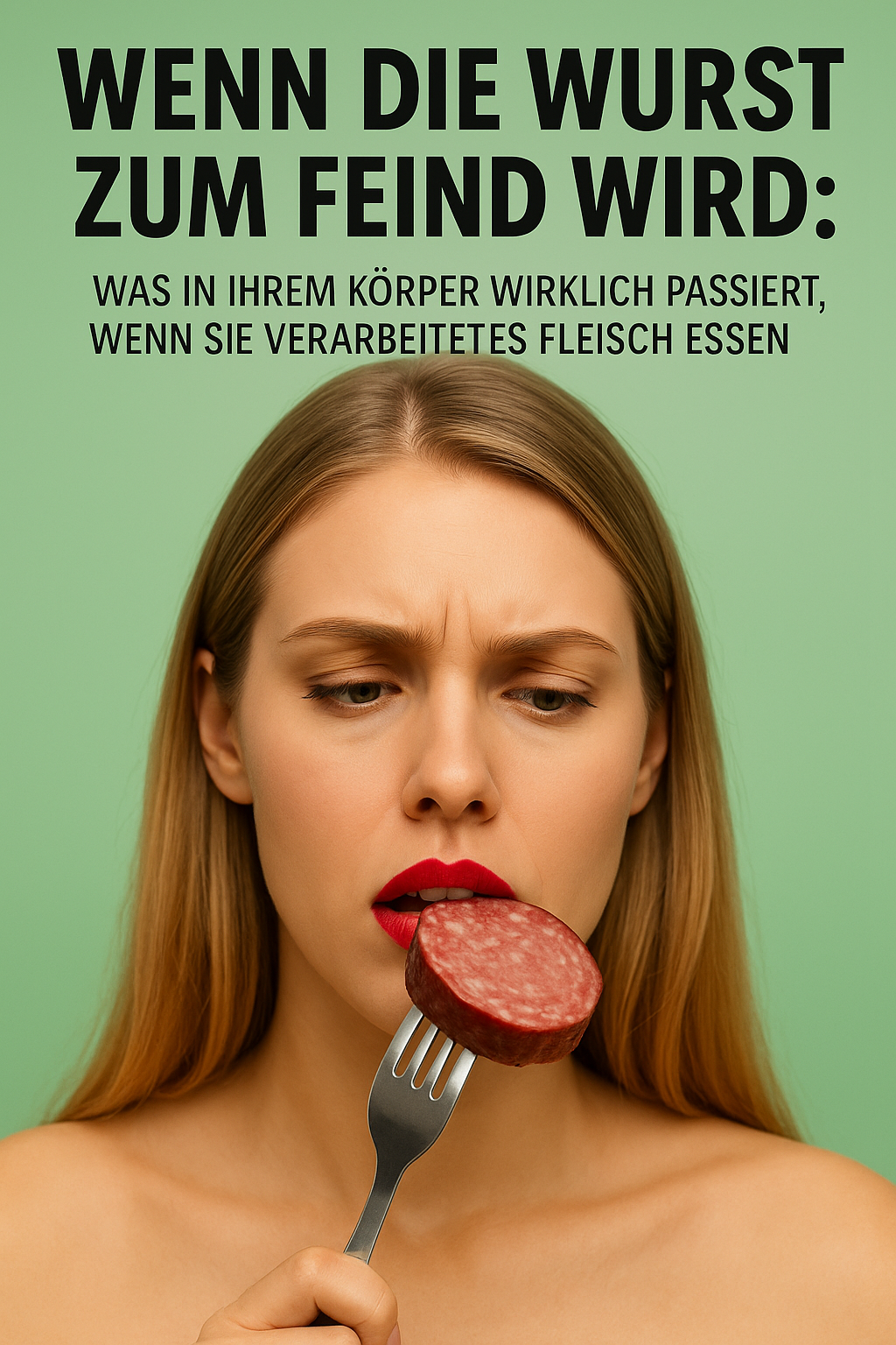 Wenn die Wurst zum Feind wird: Was in Ihrem Körper wirklich passiert, wenn Sie verarbeitetes Fleisch essen