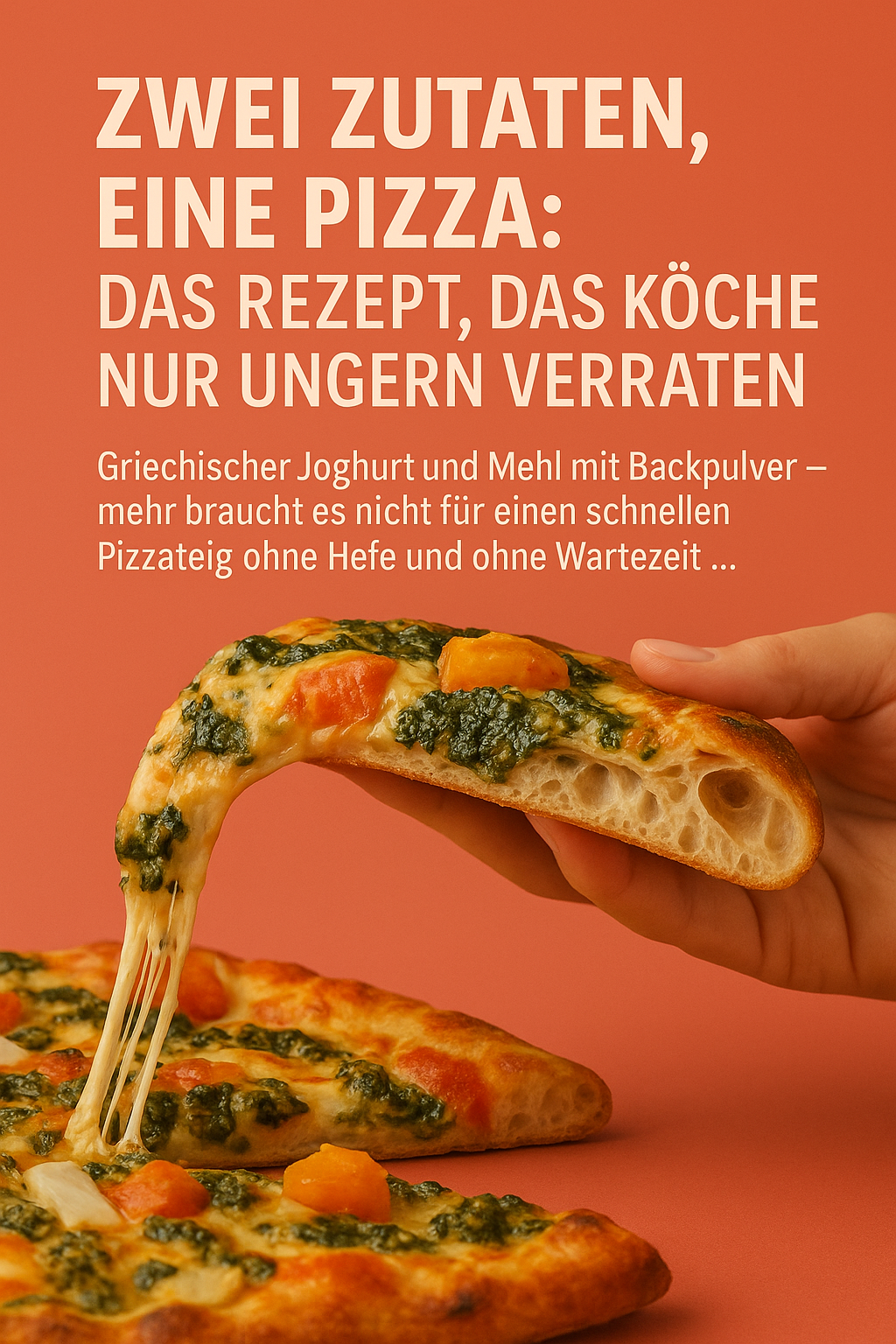 Zwei Zutaten, eine Pizza: Das Rezept, das Köche nur ungern verraten