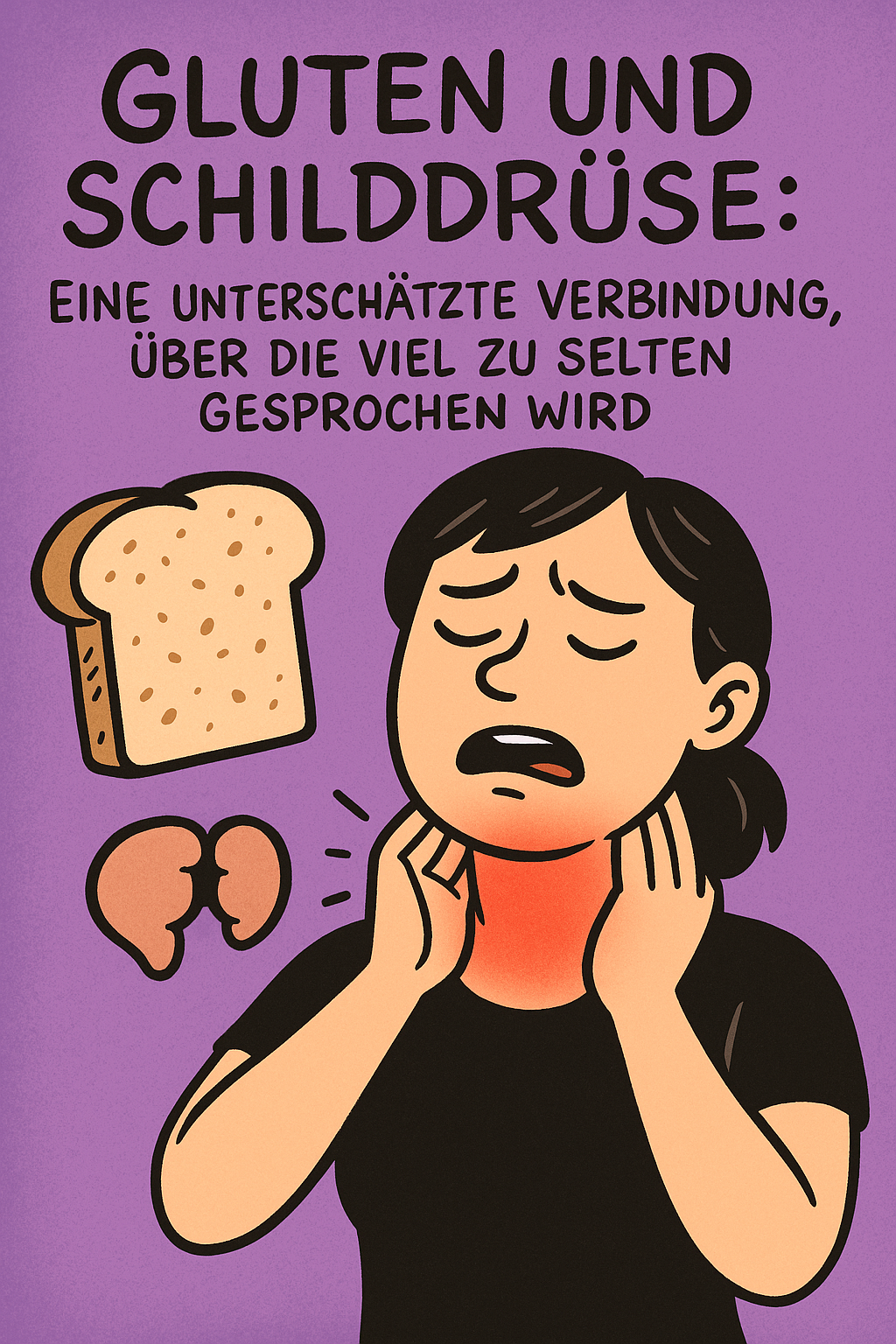 Gluten und Schilddrüse: Eine unterschätzte Verbindung, über die viel zu selten gesprochen wird