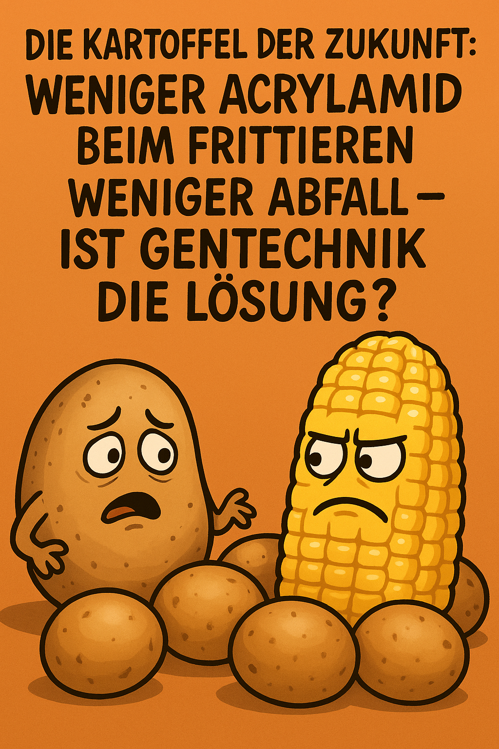 Die Kartoffel der Zukunft: weniger Acrylamid beim Frittieren und weniger Abfall – ist Gentechnik die Lösung?
