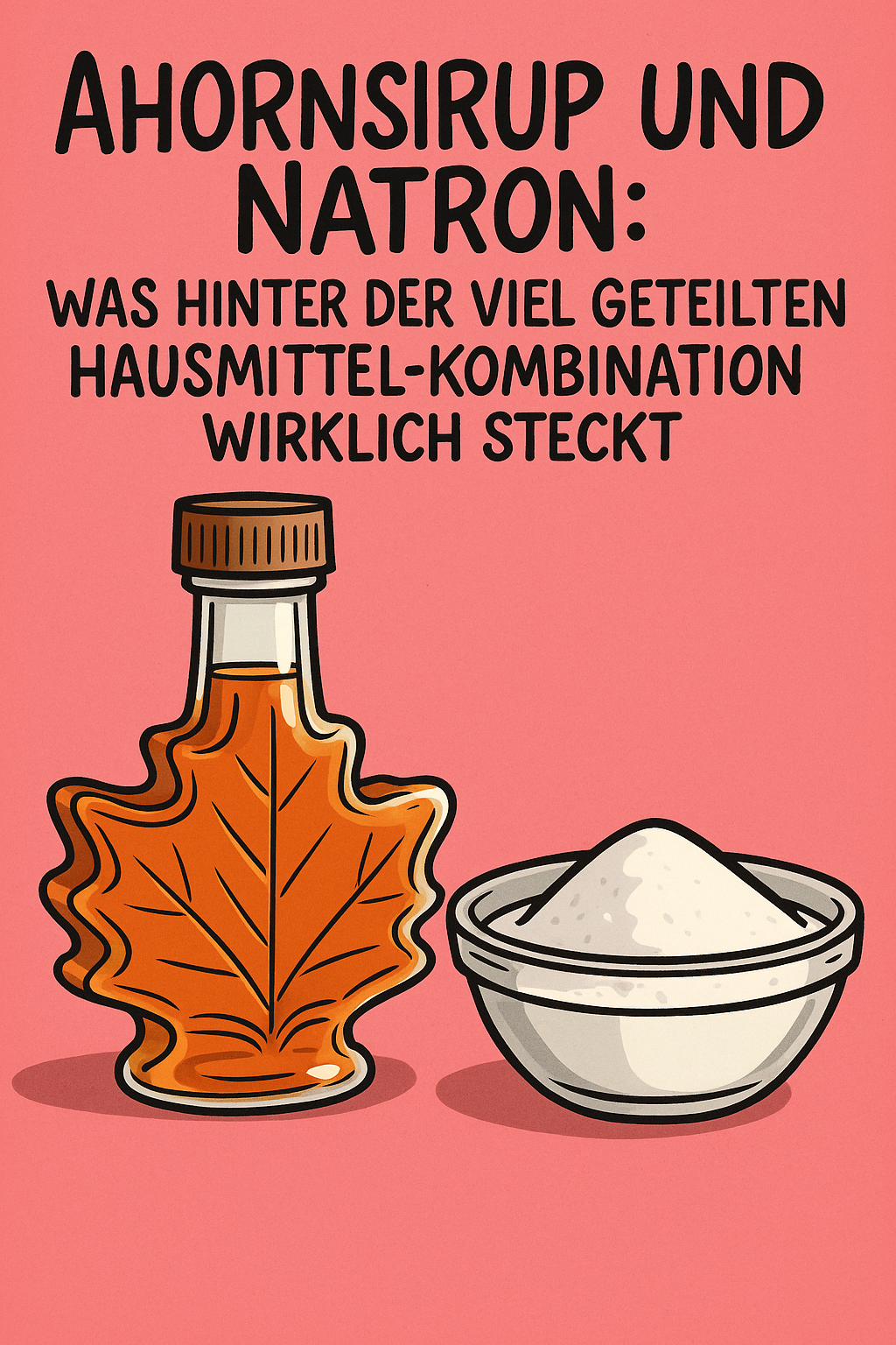 Ahornsirup und Natron: Was hinter der viel geteilten Hausmittel-Kombination wirklich steckt